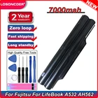 Аккумулятор для ноутбука 7000 мАч FMVNBP212 FMVNBP213 для Fujitsu For LifeBook A532 AH512 AH532 AH532 AH562 AH532GFX FPCBP331
