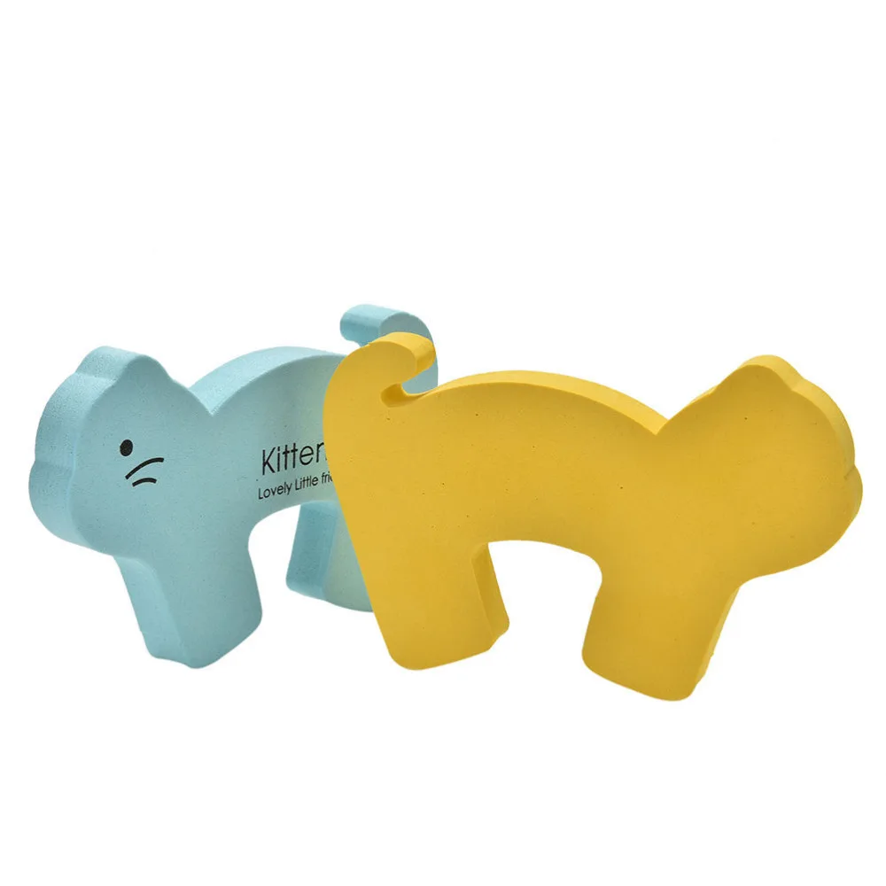 5 шт./компл. дверные ограничители с мультяшными животными дверной ограничитель