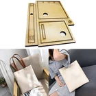 Японский стальной нож для высечки, стальной перфоратор, сумка для резки, деревянные штампы для кожевенного резака для кожевенного ремесла 290x340x3мм