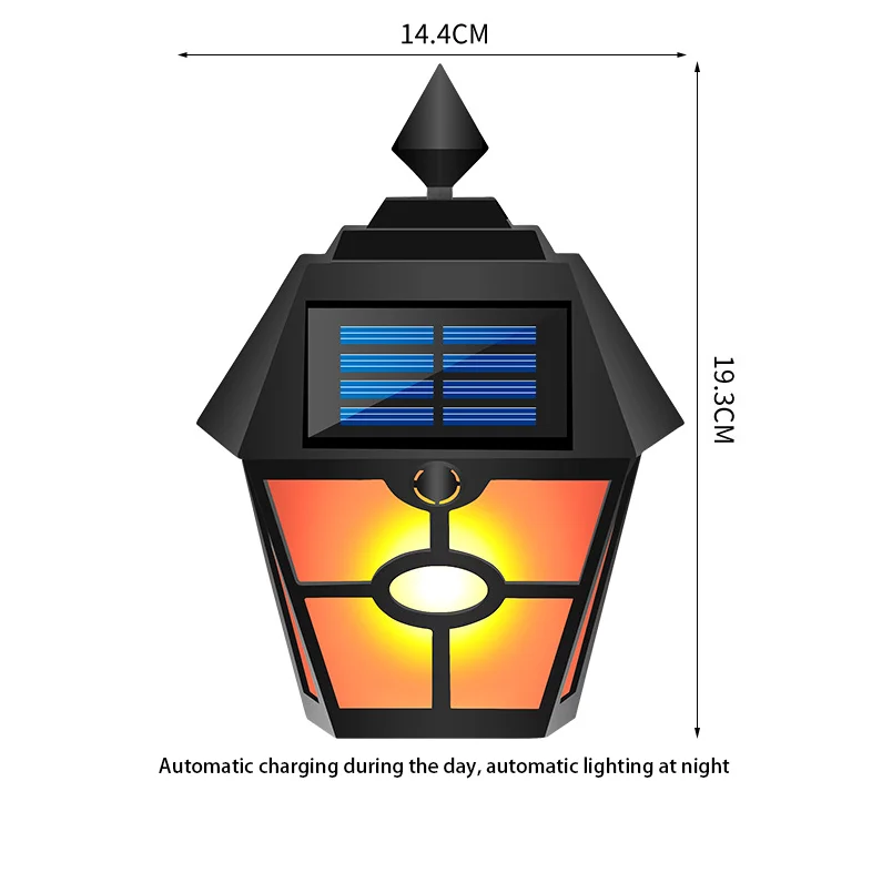 Солнечные Ландшафтные фонари ночное освещение светодиодная имитация