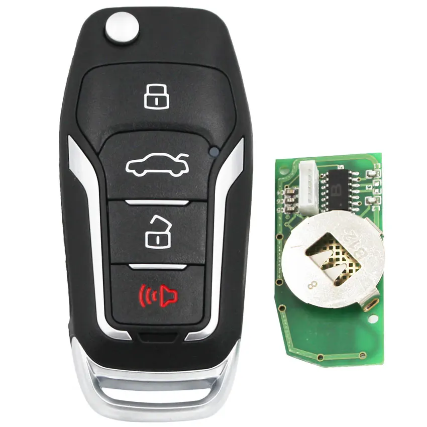 Обновленный складной Автомобильный ключ с дистанционным управлением 314 МГц чип H