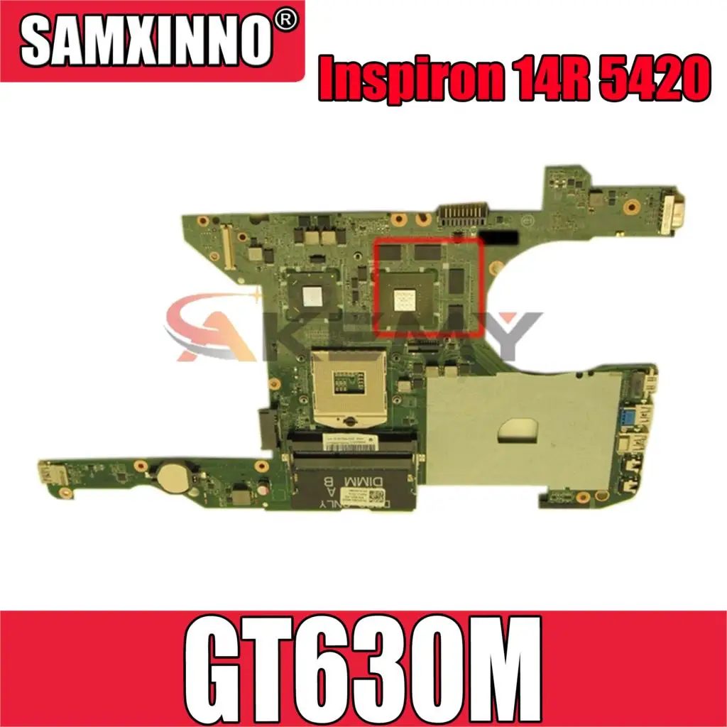 

Оригинальная материнская плата для ноутбука DELL Inspiron 14R 5420 I5420 7420 I7420 P33G GT630M материнская плата CN-0HMGWR 0HMGWR DA0R08MB6E4 SLJ8C
