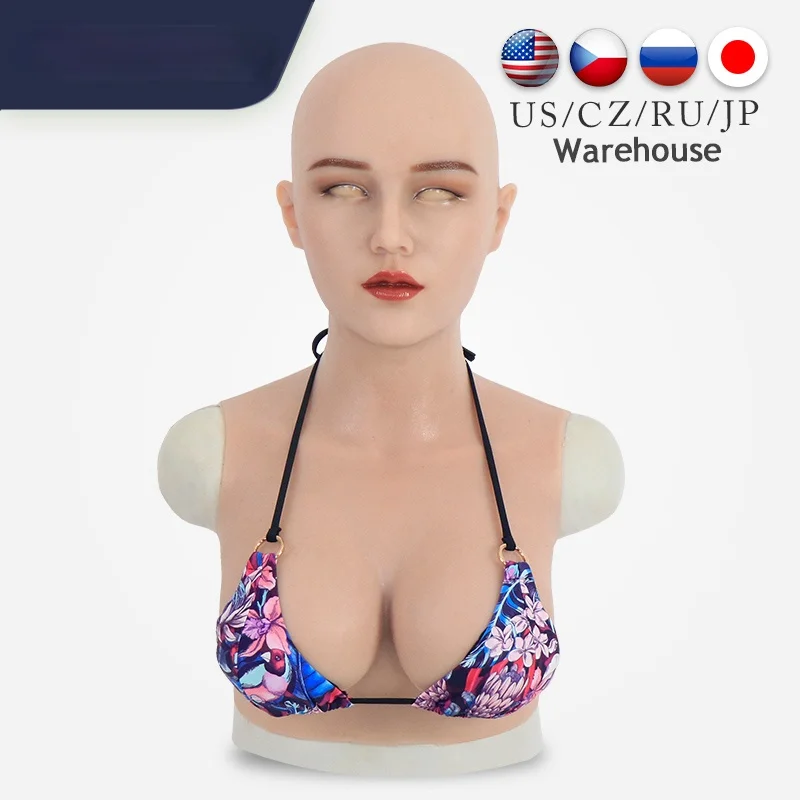 

May Crossdressing Silicone Female Realistic Skin for Party Crossdresser Shemale Masquerade Fetish Transgender