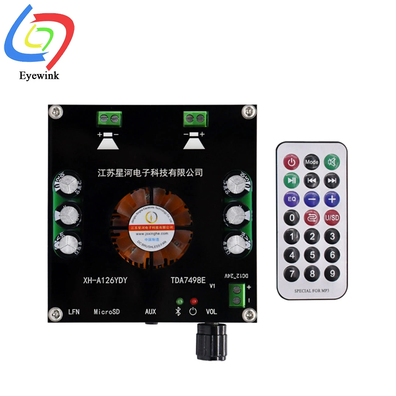 XH A126 320 Вт усилитель высокой мощности Bluetooth 5 0 плата цифрового усилителя TDA7498E