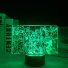 Светодиодсветильник лампа в стиле аниме Невероятные приключения