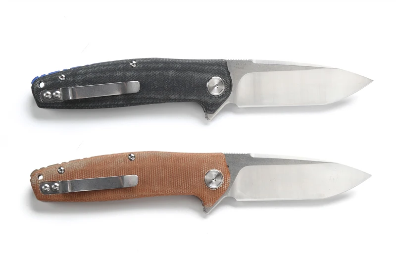 DICORIA YX 751 складной нож шарикоподшипник 14C28N лезвие льняная Ручка Кемпинг Охота