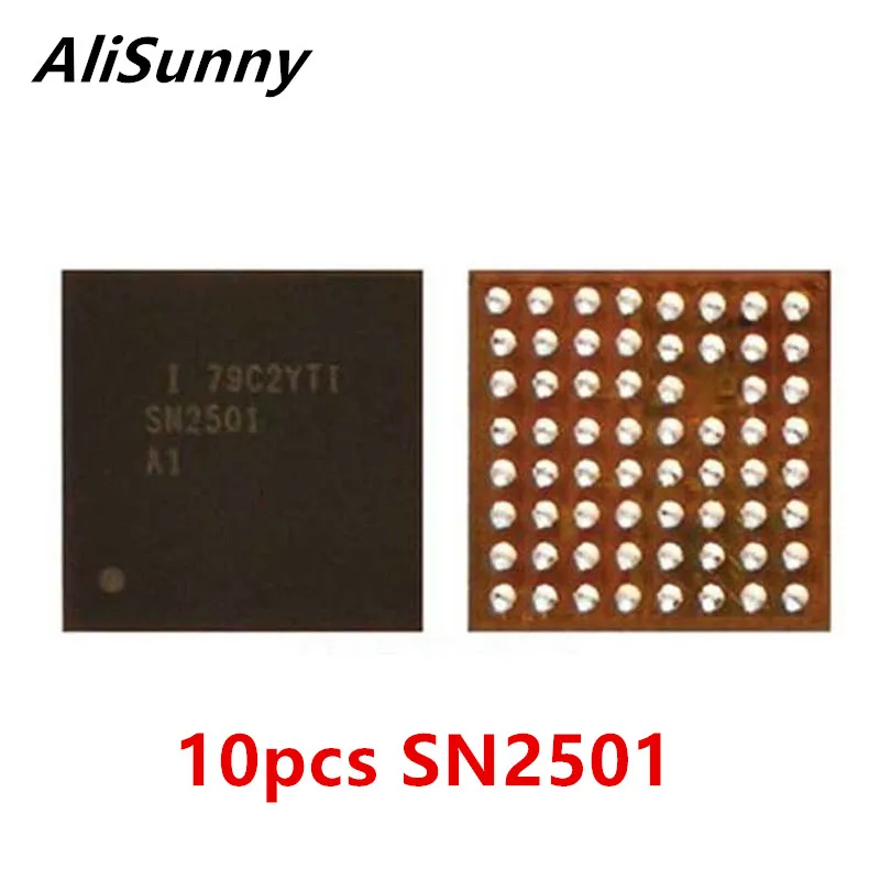 

AliSunny 10pcs U3300 SN2501 Power Charging ic for iPhone 8 Plus X USB Charger Chip SN2501A1 Parts