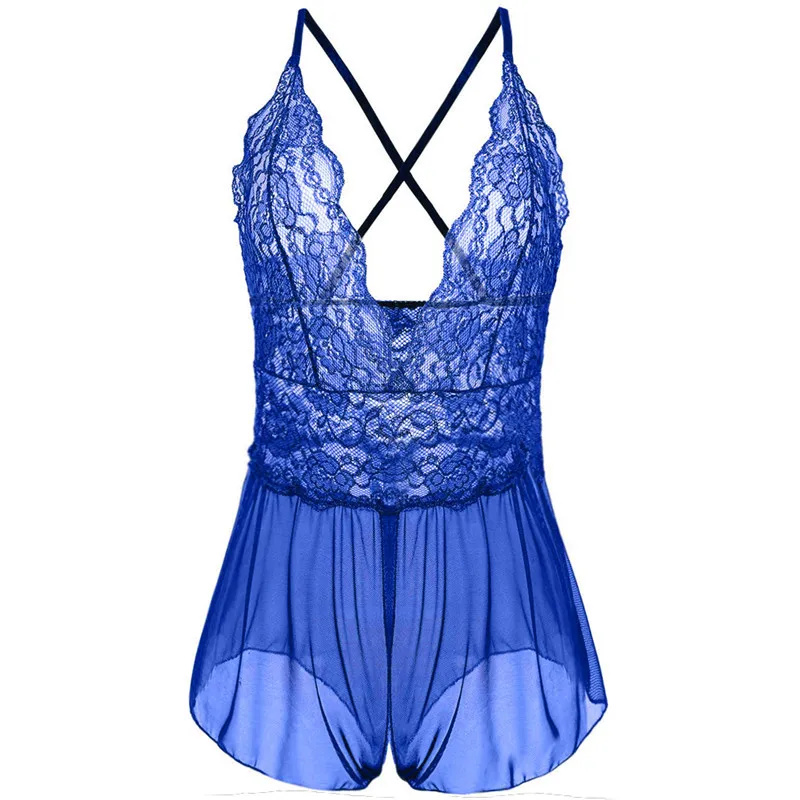 S M L XL XXL 3XL 4XL 5XL 6XL Эротическое нижнее белье с глубоким V-образным вырезом и открытой