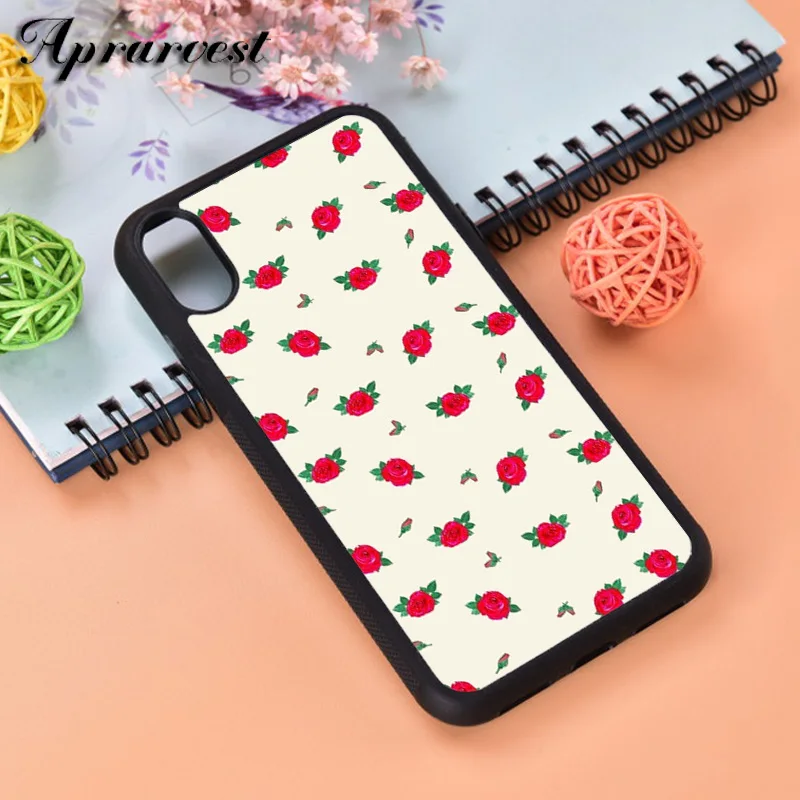 Aprarvest Белый Черный корова символ шаблон печати чехол для телефона iPhone 5 5S SE 6 6S 7 8 PLUS
