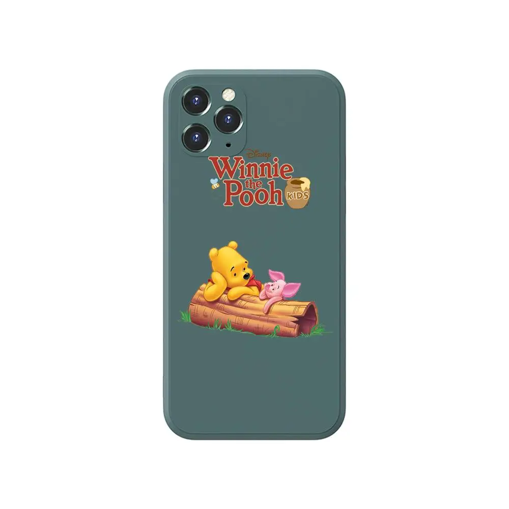 Чехол-накладка для iphone 12 Pro Max 11 8 7 6 S XR PLUS X XS SE 2020 с изображением Винни-Пуха |