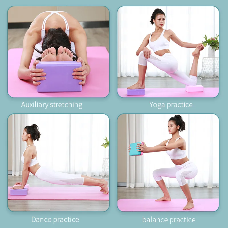 Кирпич женский из пенопласта для йоги профессиональный домашний кирпич танцев