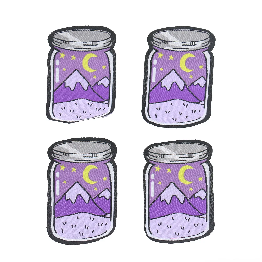 5 шт., патчи для одежды и курток, с вышивкой