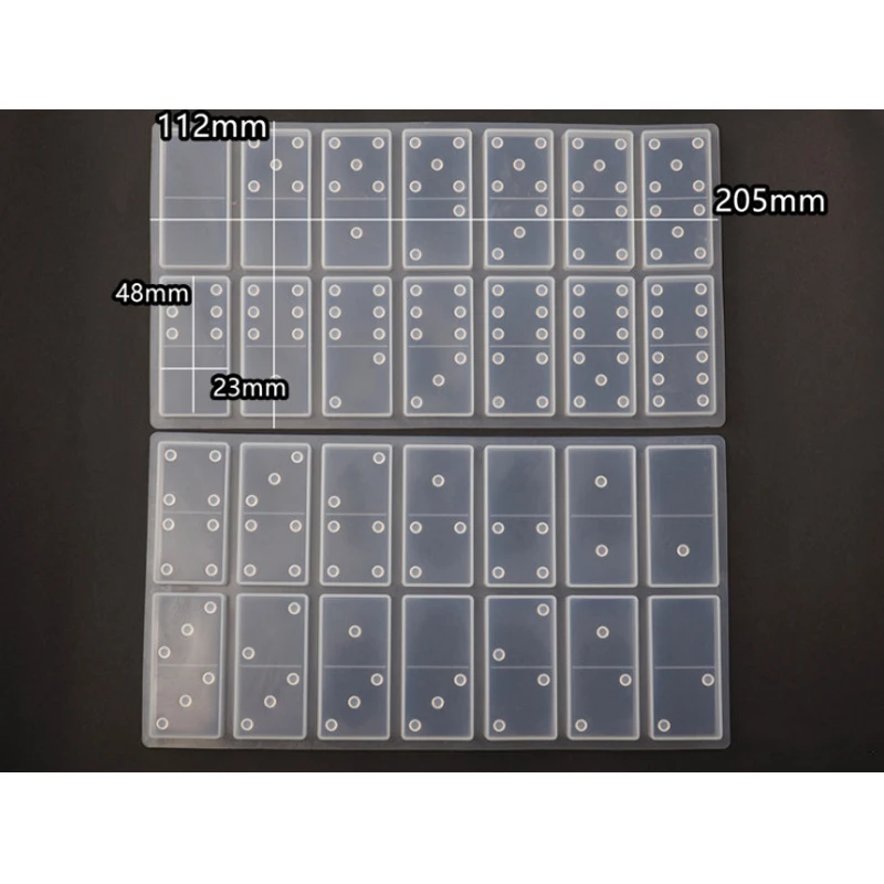 

Горячая Распродажа DIY силиконовая эпоксидная смола ручной работы комплект пресс-форм забавные художественные изделия для формы домино дро...