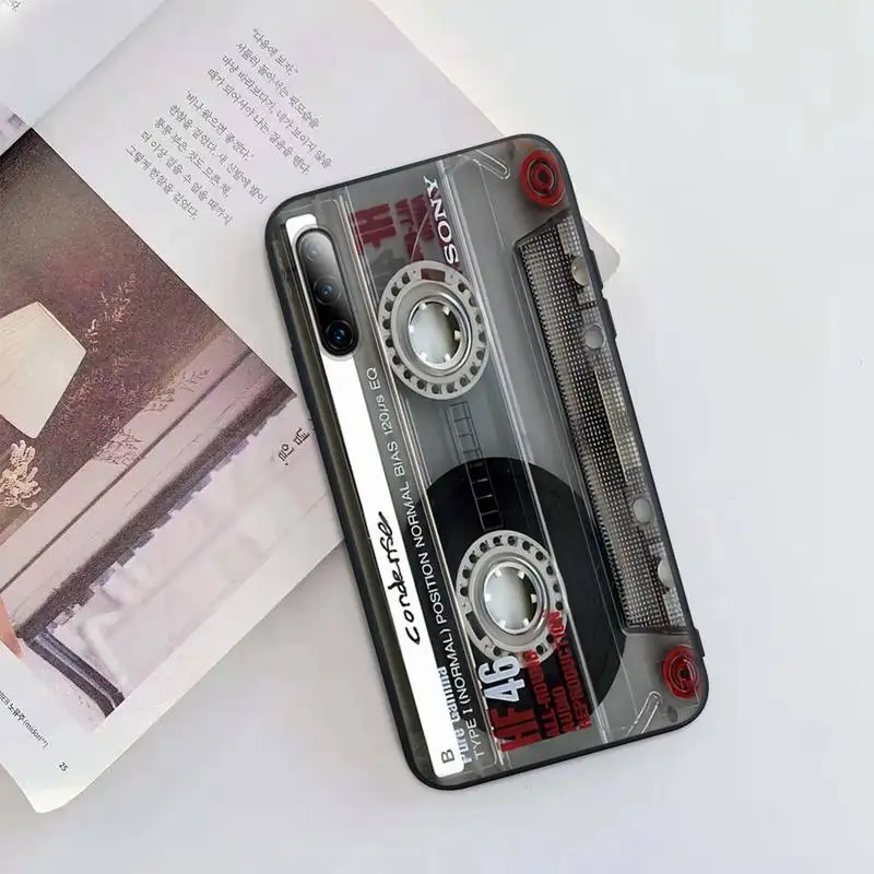 hot classical old cassette tape silicone cell phone cover for huawei y6 y7 y9 prime 2019 y9s mate 10 20 40 pro lite nova 5t case free global shipping