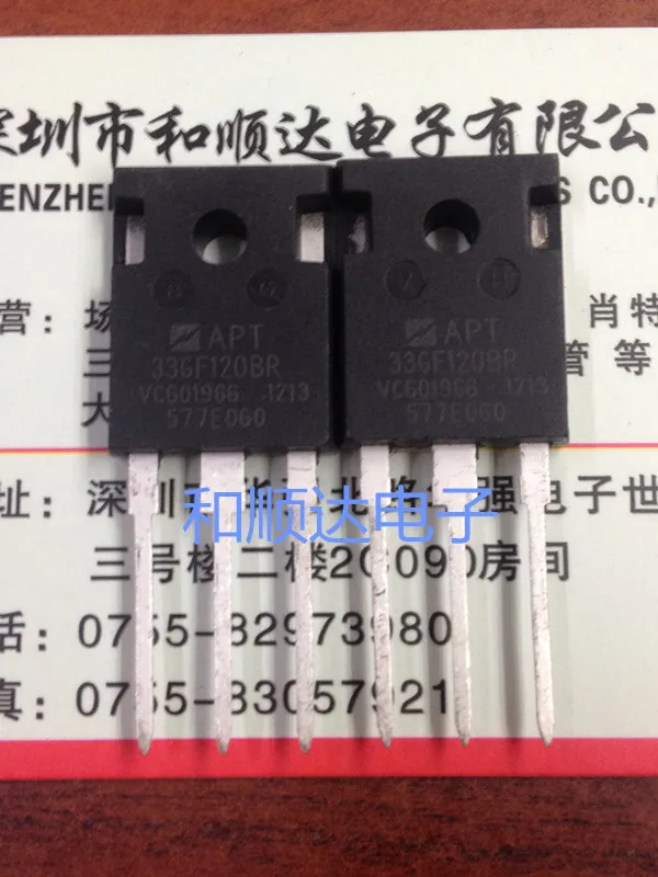 

10 шт., APT33GP120BR TO-247 IGBT 1200V