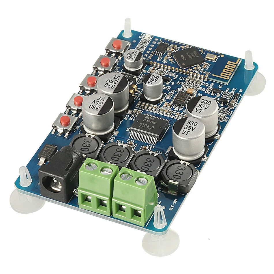 Bluetooth ресивер TDA7492P усилитель аудиоплата 25 Вт * 2 динамика модифицированные