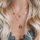 Женское многослойное ожерелье-чокер MINHIN, подарочное ожерелье золотистого цвета с бабочкой и жемчугом, 2021