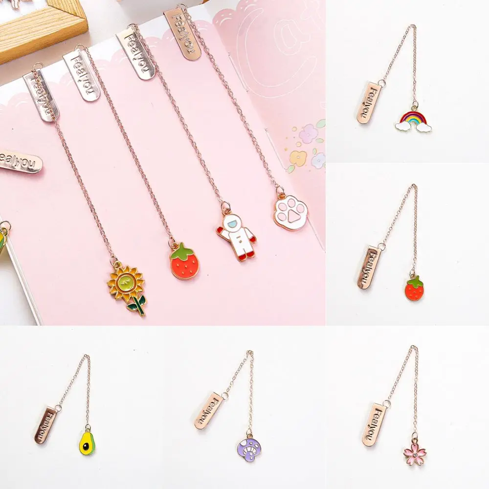 Ins стиль творчество телефон пилот фрукты животные книжный зажим держатель для