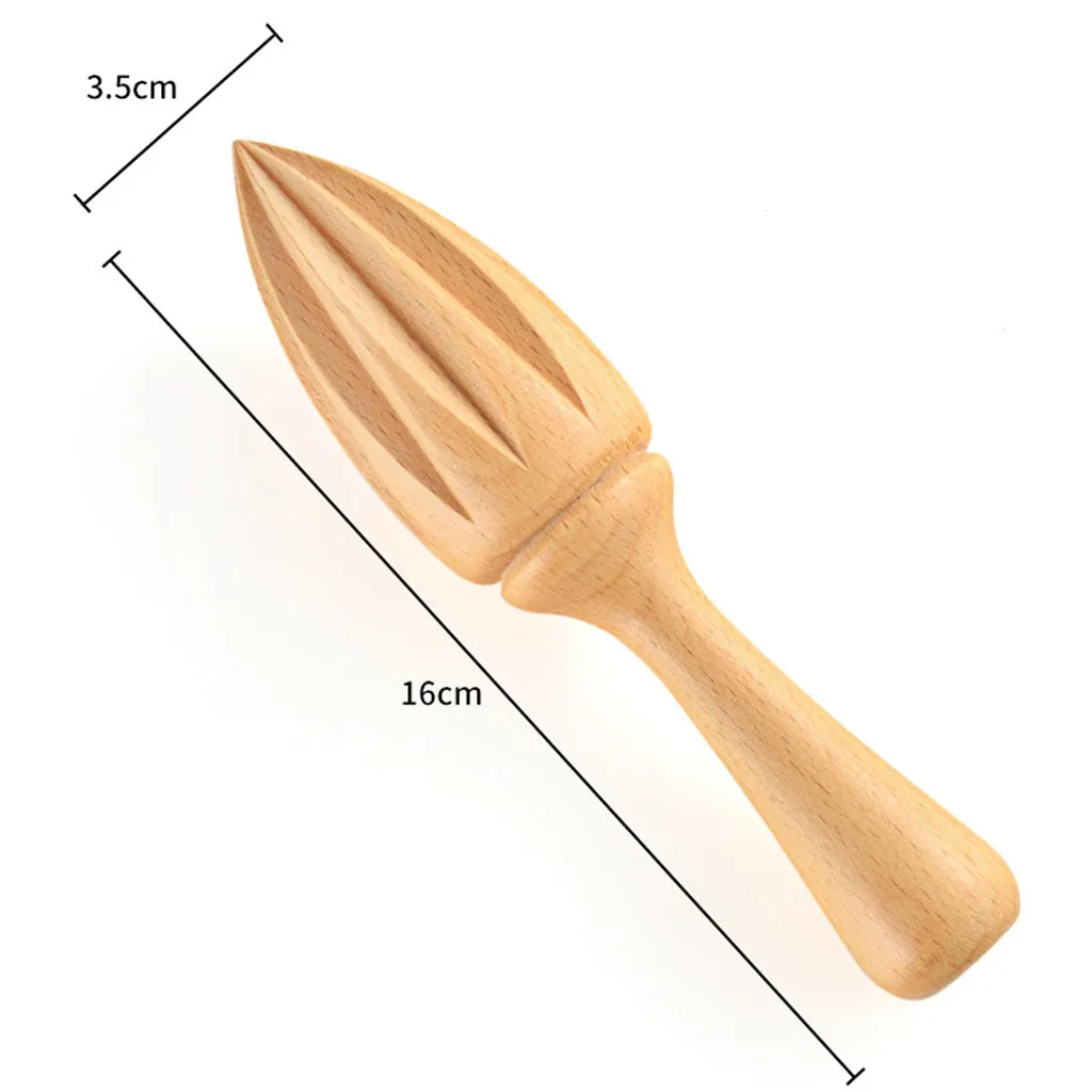 

home decor 2021top Wood Lemons Juicer Wooden Reamer Juicer Lemons Squeezer Extractor