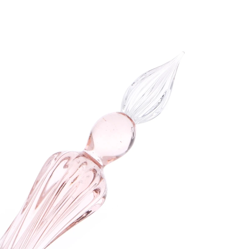 Винтажная стеклянная Dip окунающая ручка для подписи наполнение чернилами