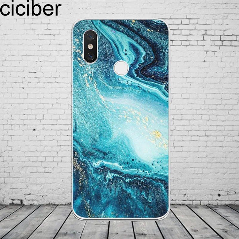 Модный мраморный чехол ciciber для Xiaomi MIX MAX 3 2 1 S Pro MI A2 A1 9 8 6 5 X 5C Lite SE Pocophone F1 телефона из