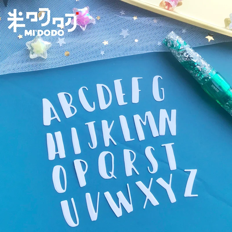 Английский алфавит буквы металлические Вырубные штампы для рукоделия