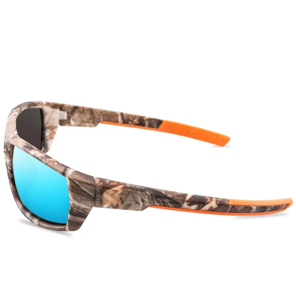 

2020 Sunglasses Men Camouflage Sports Polarized Men Square Thick Frame Outdoor High-end Sun Glasses For Men