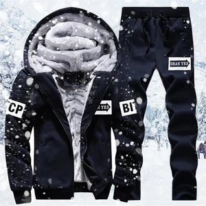 Мужскойженский спортивный костюм 2022, флисовая куртка с капюшоном и штаны, толстовка, комплект, толстовка, костюм, пальто, спортивная одежда, теплый пуловер на осень и зиму