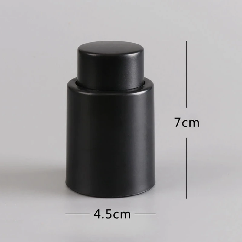 1 шт. Нержавеющая сталь вакуумные бутылки вина Пробка закрытый ящик для хранения