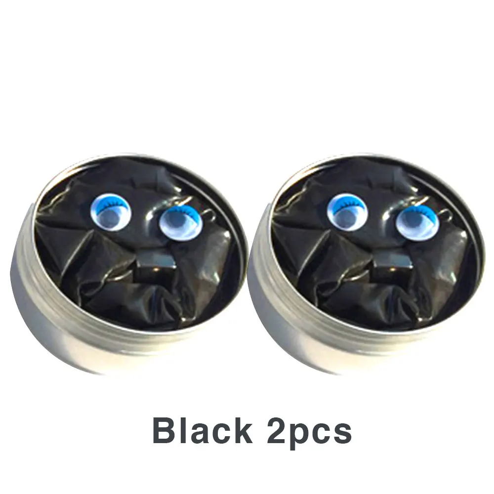 Black 2pcs Забавная Магнитная резиновая грязь Сделай Сам Магнитная слизи полимерная умная глина резиновая красочная Новинка антистрессовая игрушка слизи игрушки для детей - Цвет: Black 2pcs