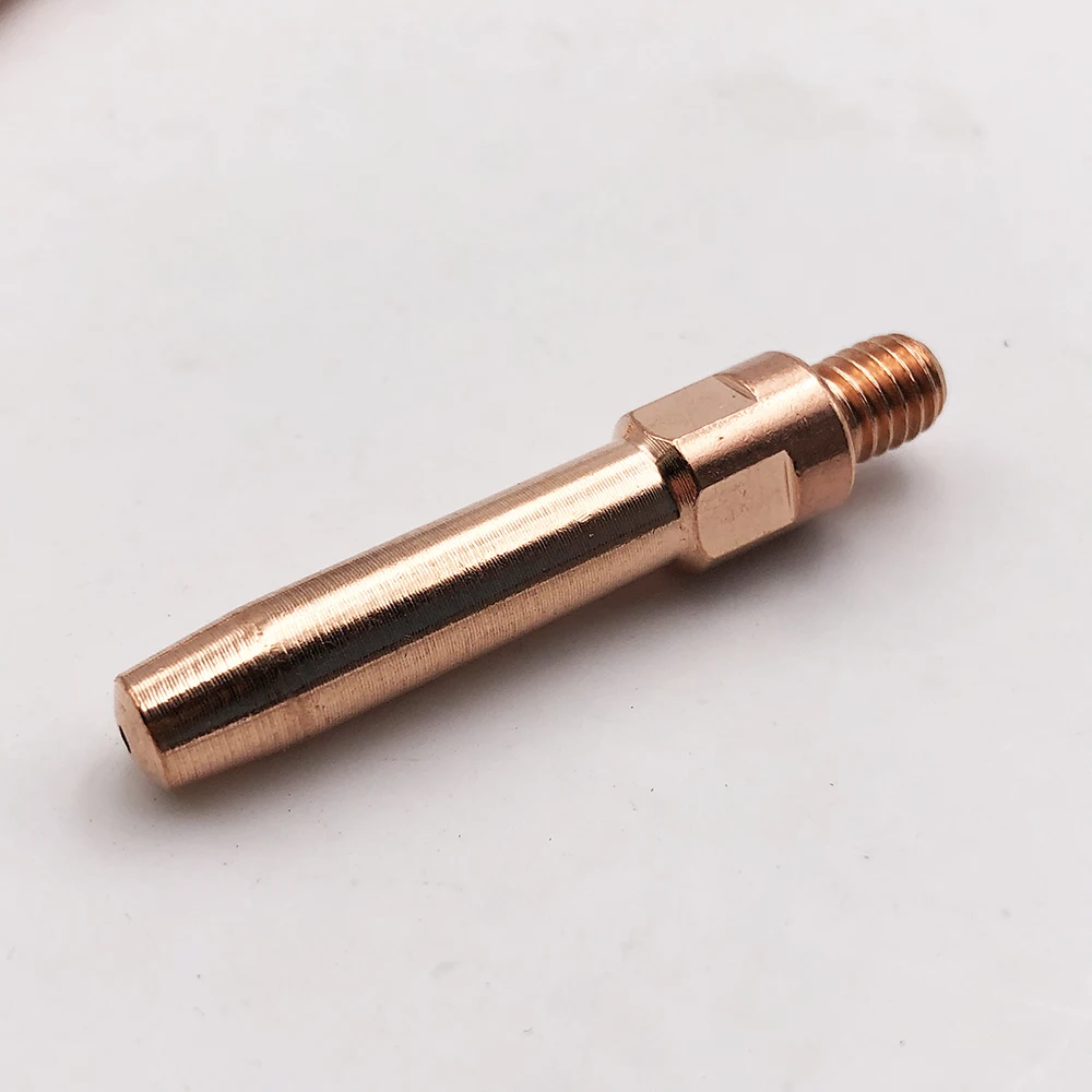

20pcs MIG MAG Welding Torch Consumables E-Cu/CuCrZr M6Ã—45 contact tip welding tip for P200 P350 P500 MIG-200 MIG-350 MIG-500