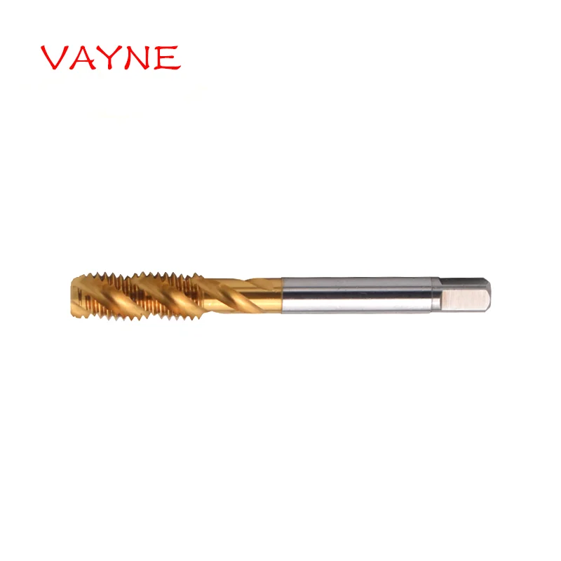 

VAYNE HSSE Metric With Tin Spiral Fluted Tap M3 M3.5 M4 M4.5 M5 M5.5 M6 M7 M8 M9 M10 M11 M12 Machine Screw Thread Taps