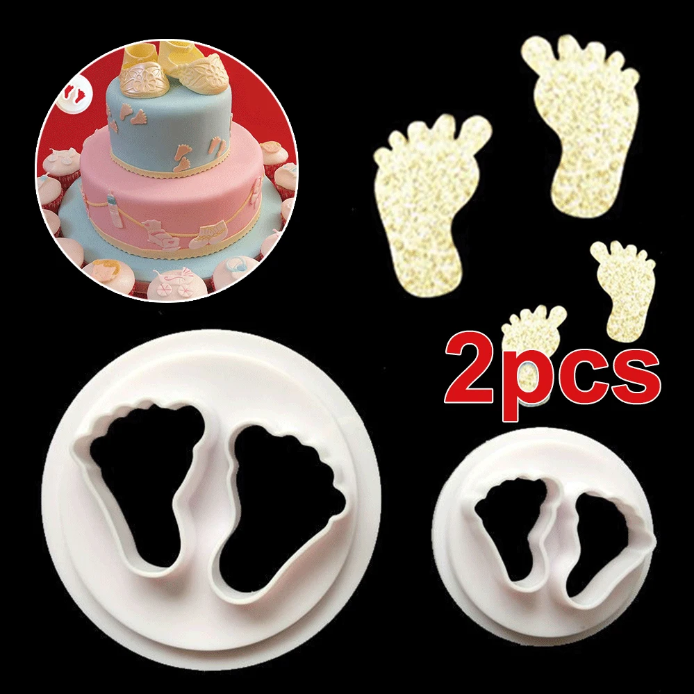 2 шт./компл. милый ребенок средства ухода за кожей стоп пресс форма белый Еда Класс
