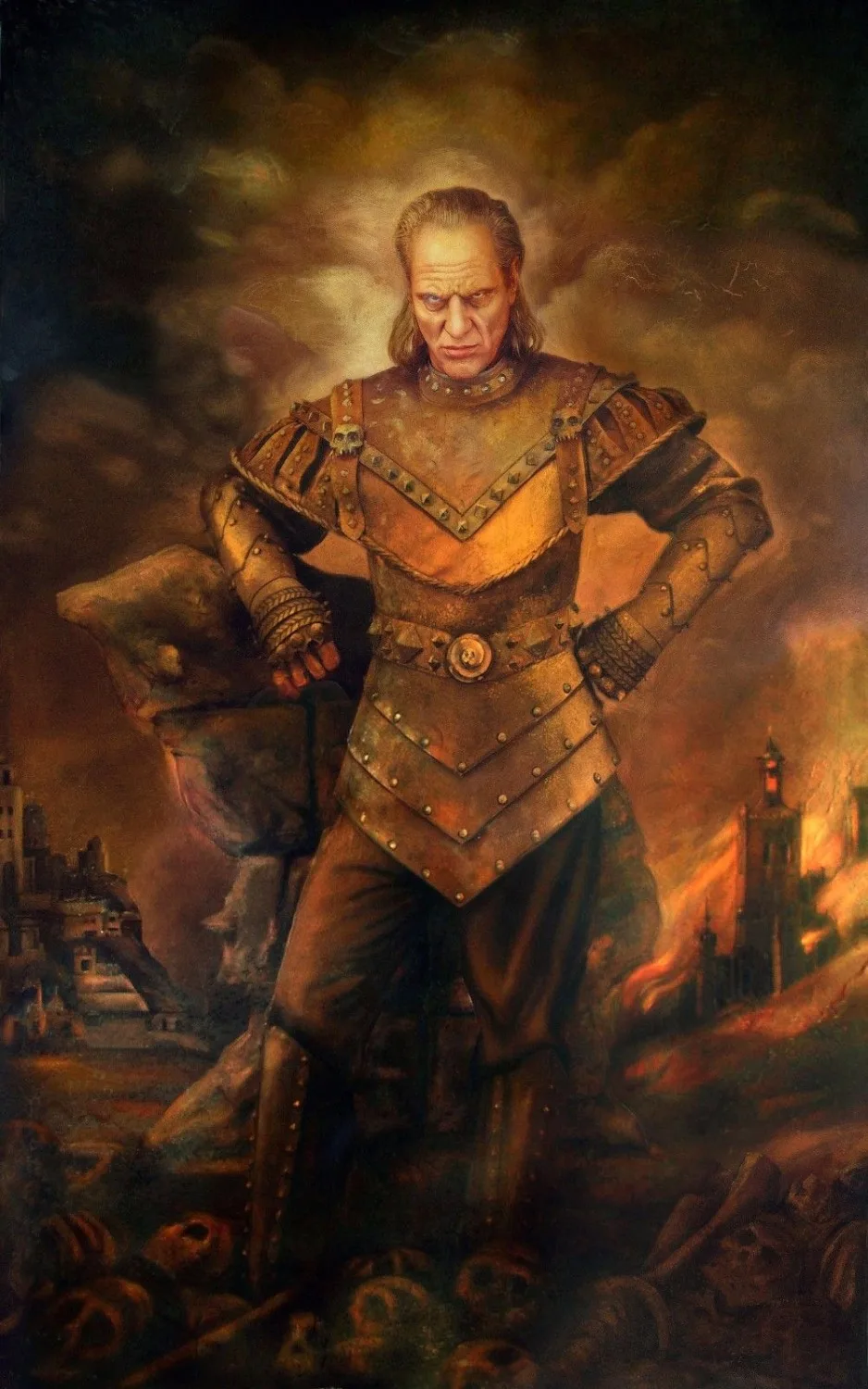 

Vigo the Carpathian Art Ghostbusters Шелковый плакат декоративной живописи 24x36inch