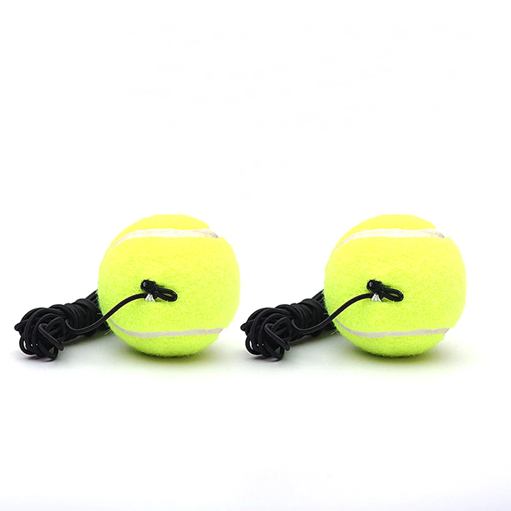 

Professional Tennis Training Ball With 4m Elastic Rope Rebound Practice Ball With String Portable Tennis Train Balls