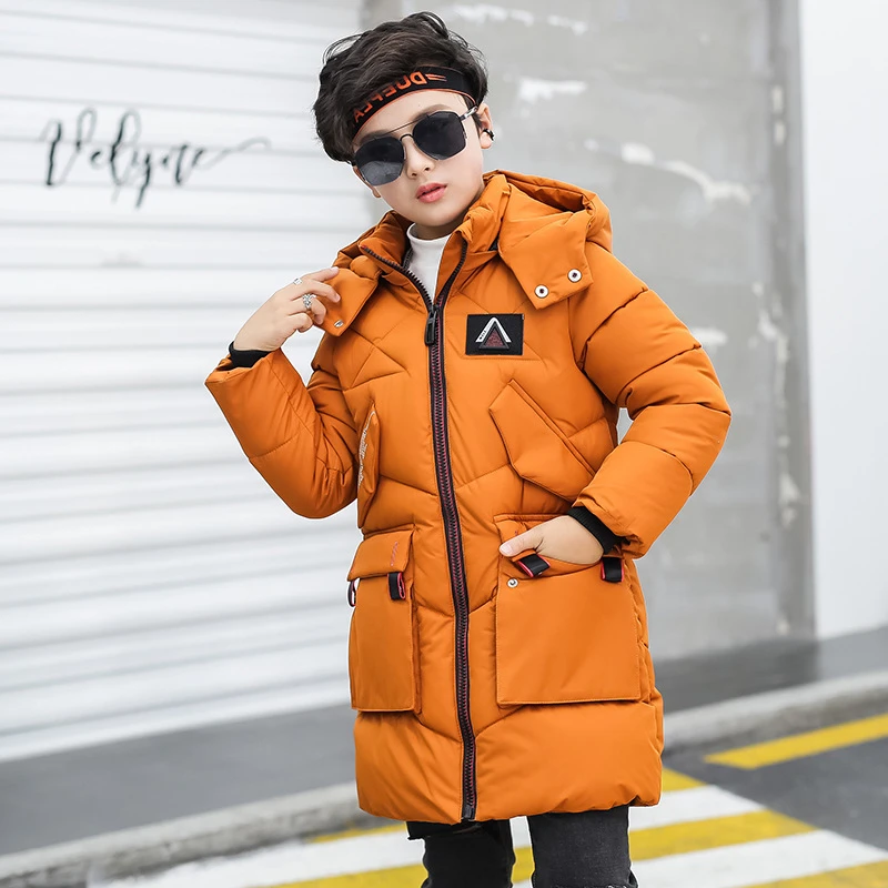 Детская одежда хлопковое пальто для мальчиков новинка 2018 детское зимнее куртка