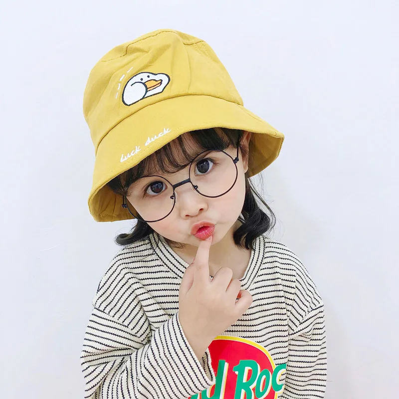 Spring Summer Lovely Cartoon Baby Hats Kids Boys Girls Beach Caps Cotton Sun Fisherman | &