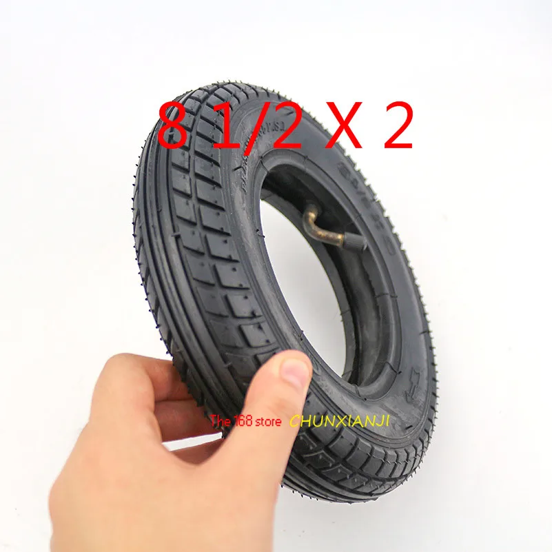 Высококачественные прочные пневматические шины 8 дюймов с толстыми колесами 1/2x2