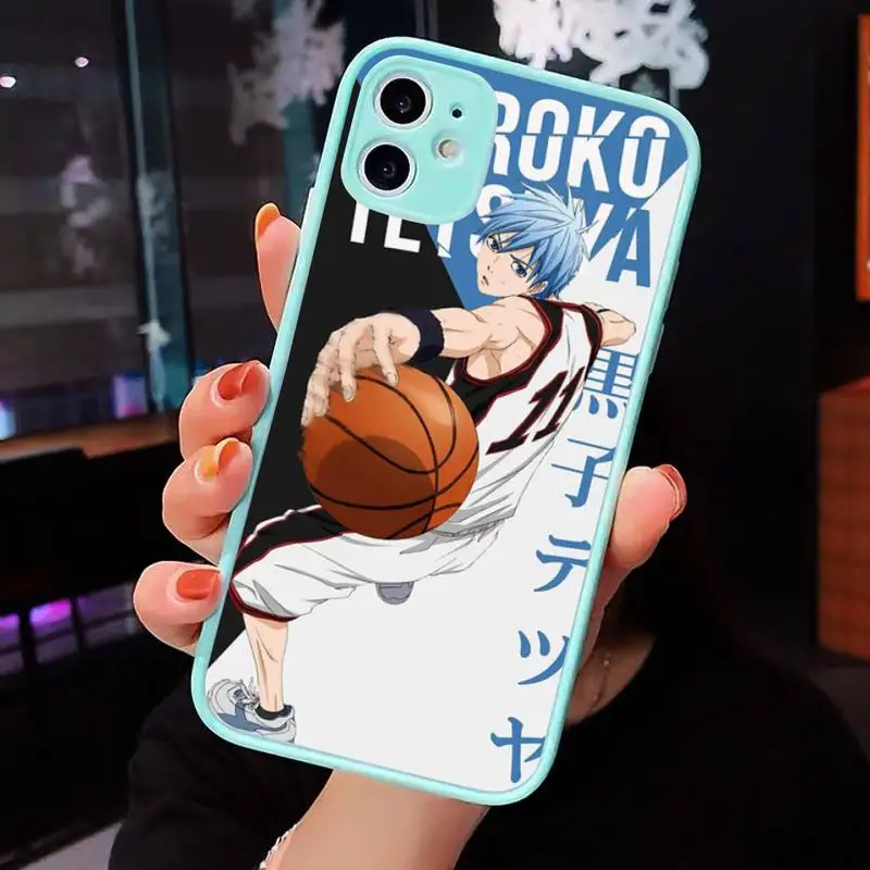 

Kuroko No Basket Taiga Daik Phone Cases Matte transparent For blue iPhone 12 Mini 11 Pro XR XS Max 7 8 Plus X Back Cover