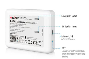 WL-Box1 Wi-Fi iBox LED Control ler 2,4 ГГц беспроводной Wi-Fi rgb Control ler Voice Phone APP Control для светильник светодиодный светильник s