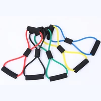 yoga 8 character pull rope home fitness equipment 8 character pull open shoulder beauty back pull