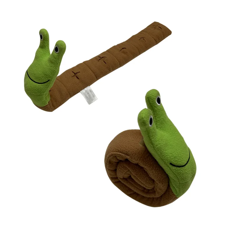 

Snail sniffing mats, dog toys, vocal and bite-resistant puzzle pet supplies, plush teething training licking mats