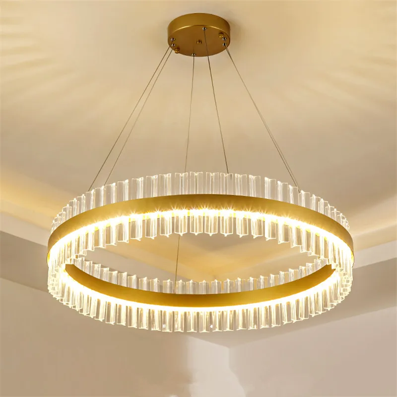 Современная хрустальная люстра подвесной светильник скандинавский