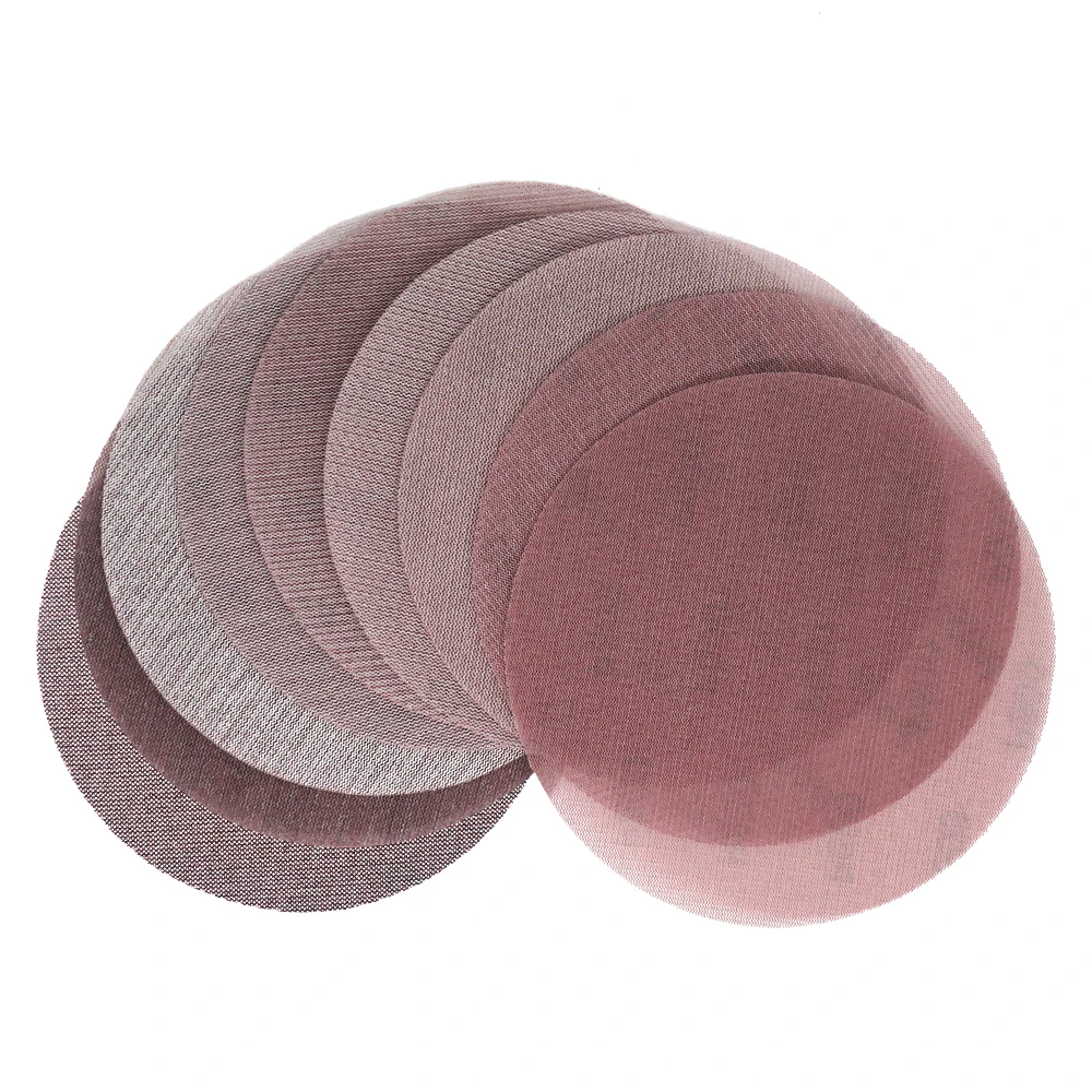 

Шлифовальные диски, абразивные беспылевые, 7 дюймов, 180 мм, антиблокирующие, для Сухой Шлифовки на липучке, зернистость 80-320 (15 шт. в упаковке)