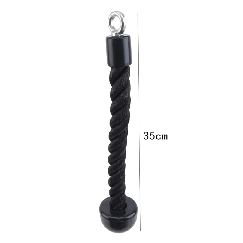 

Tricep Rope Abdominal Crunches Cable Pull Down Laterals Biceps Muscle Training Fitness Body Building Gym Pull Rope
