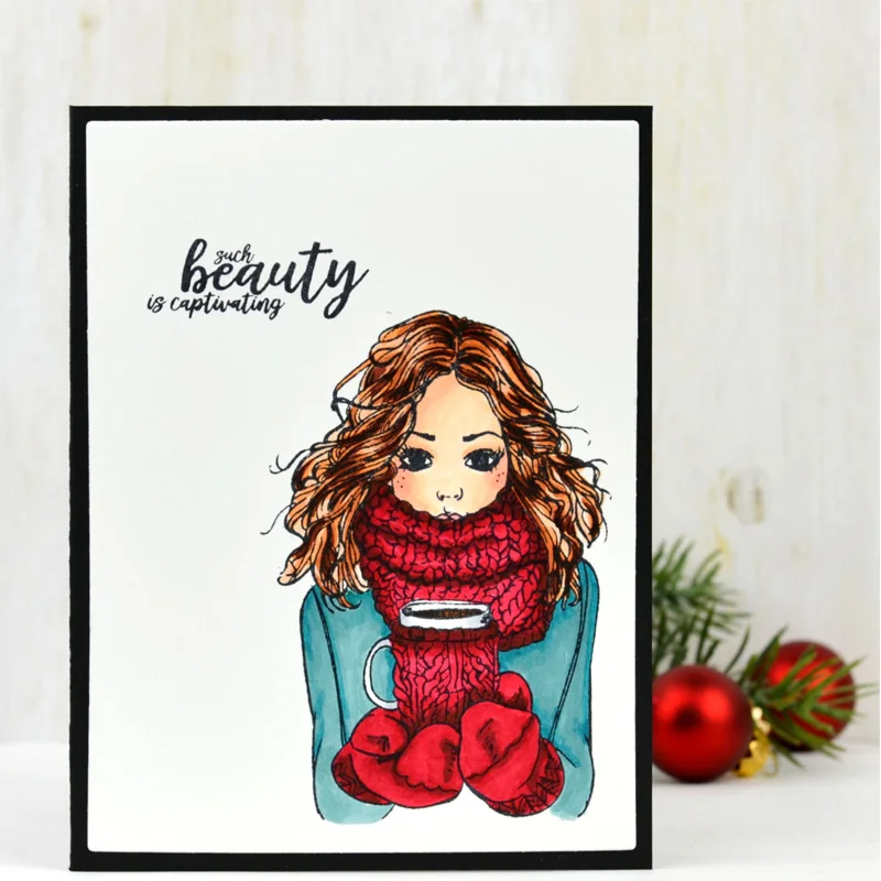 Прозрачные штампы для девочек скрапбукинга создание карт силиконовые рукоделия