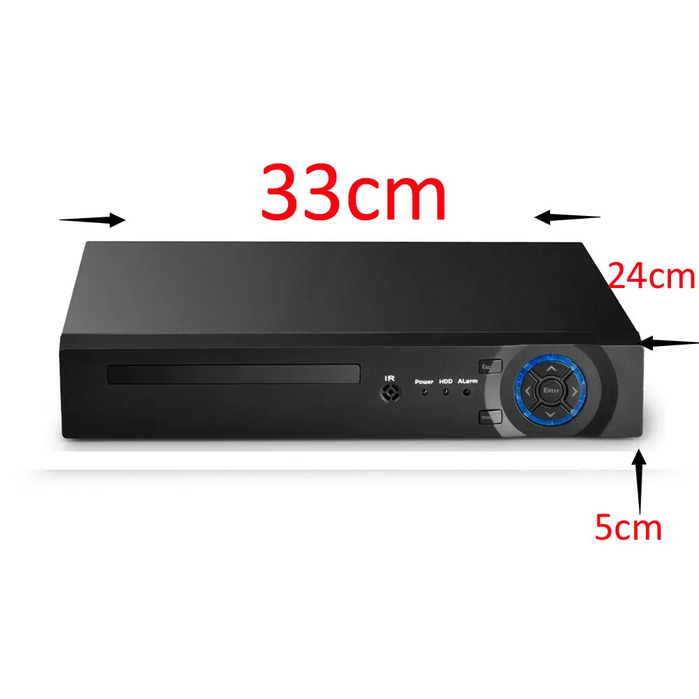 H.265 4CH 5MP CCTV NVR 16CH 5MP/8CH 5MP/4CH 5MP безопасности видео рекордер H.265 обнаружения движения ONVIF P2P CCTV NVR xmeye