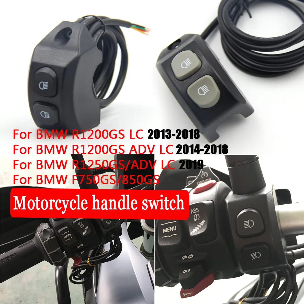 Для BMW R1200GS R1250GS F850GS F750GS ADV Adventure LC ручка светодиодный противотуманный фонарь