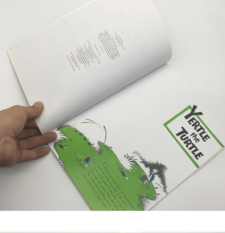 Книги для детей Yertle Черепаха и другие рассказы доктор сысс в книге на английском