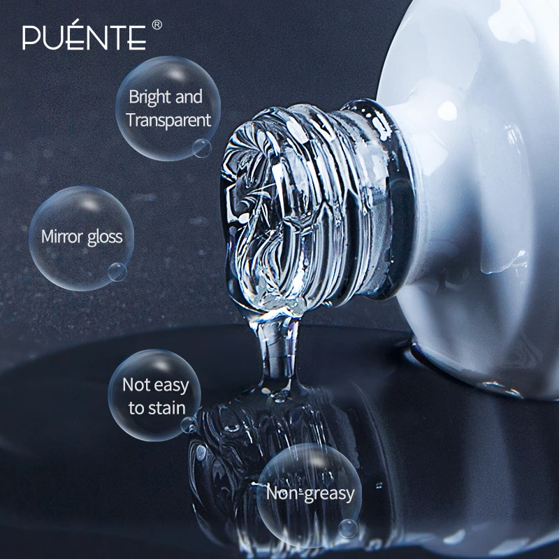 2 в 1 Прозрачный Гель-лак для ногтей 15 мл | Красота и здоровье